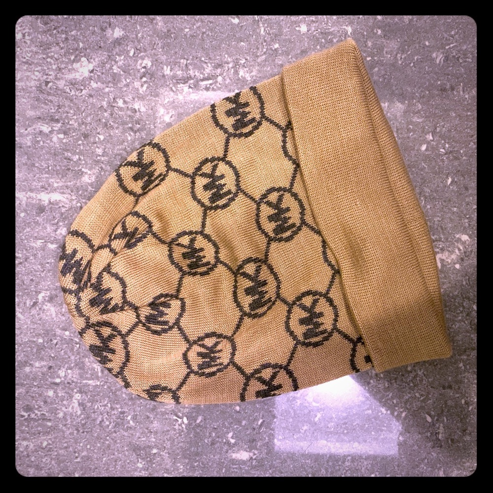 NWOT Michael Kors Brown Beanie